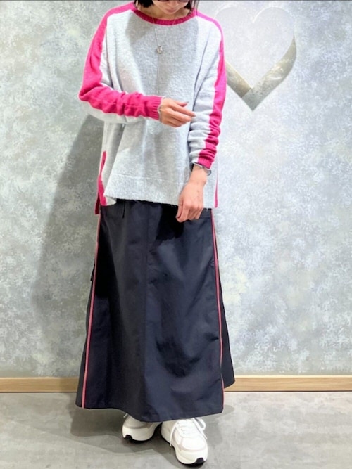 切替サイドZIPラインスカート（スカート）｜Q（キュー）のファッション
