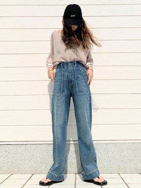 Q♥Officialさん(レディース・155cm)の春コーディネート