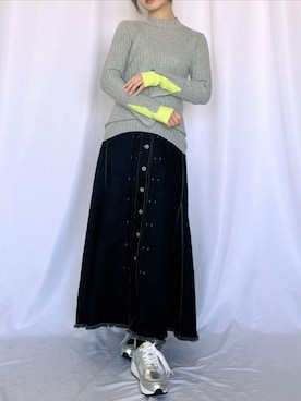 Q♥Officialさん(レディース・153cm)の冬コーディネート