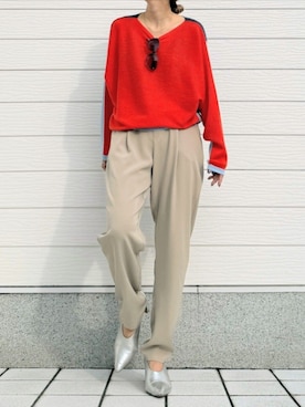 Q♥Officialさん（レディース・155cm）の秋コーディネート