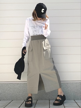 Q♥Officialさん（レディース・155cm）の春コーディネート