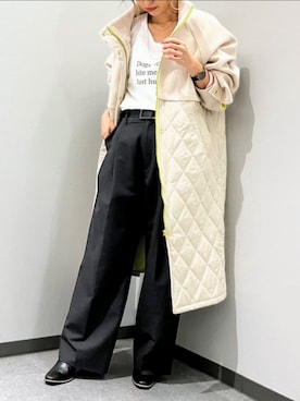 Q♥Officialさん(レディース・154cm)の秋コーディネート