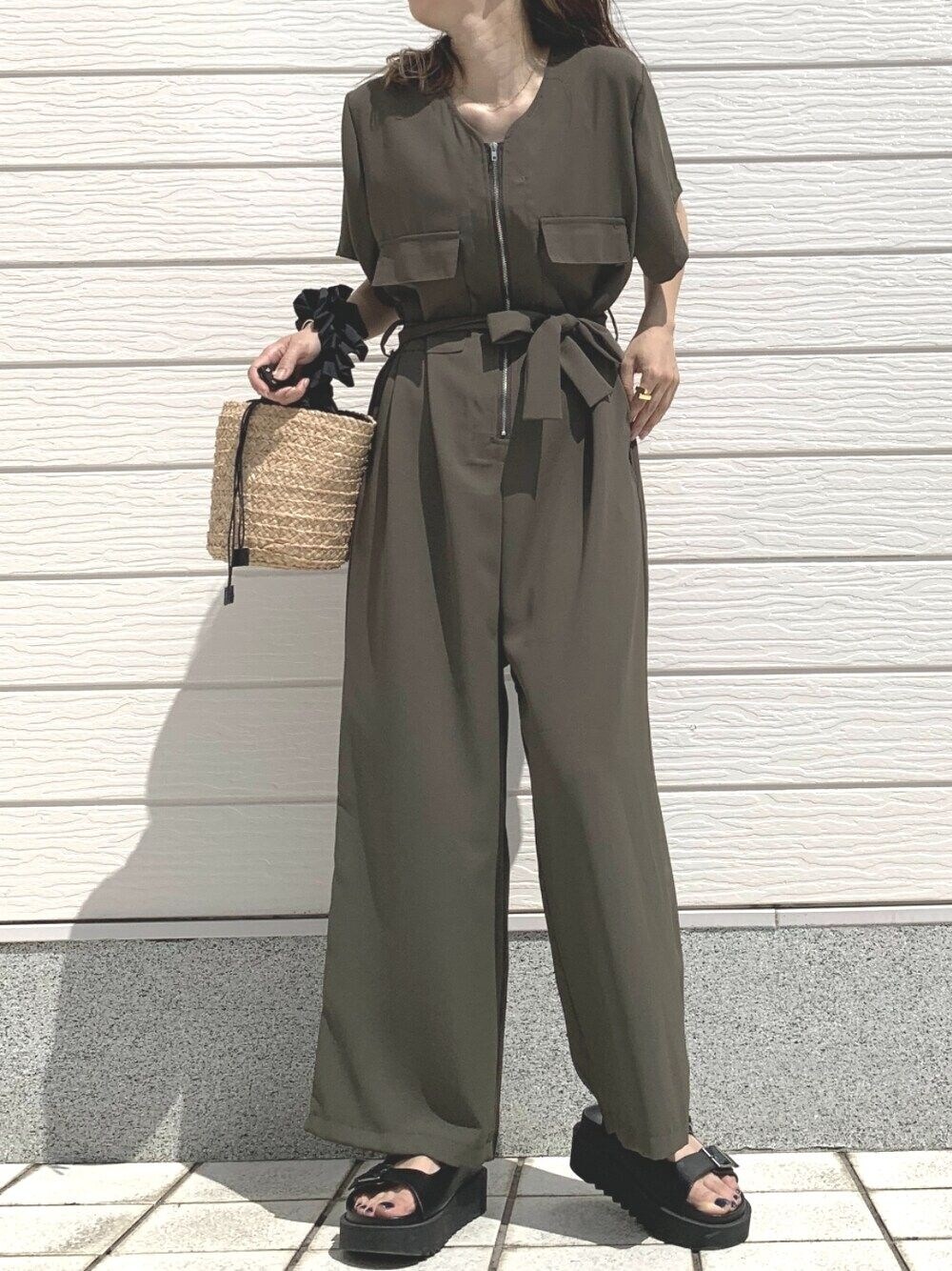 Q（キュー）の「ジャンプスーツ（つなぎ/オールインワン）」 - WEAR