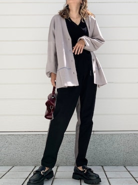 Q♥Officialさん（レディース・155cm）の秋コーディネート