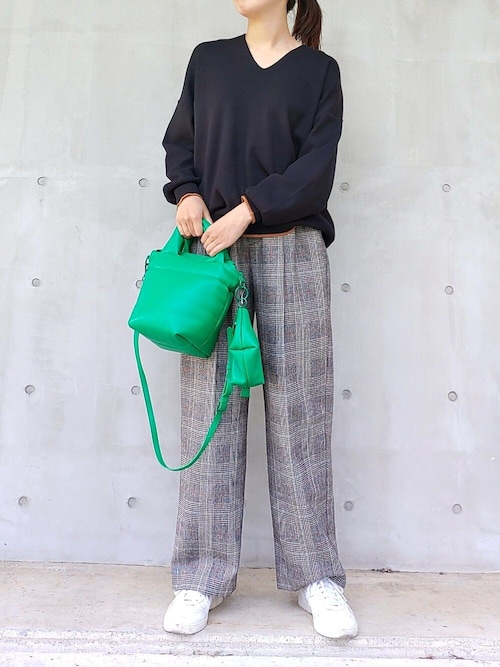 セール】Vネックオーバーニット（ニット/セーター）｜Q（キュー）の