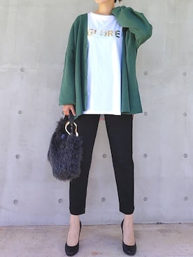 Q♥Officialさん（レディース・163cm）の秋コーディネート