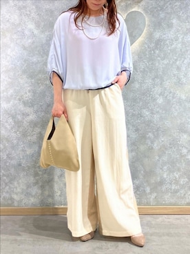 Q♥Officialさん（レディース・157cm）の春コーディネート