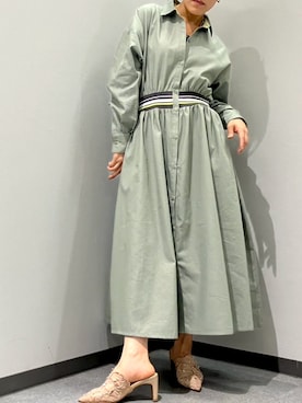 「Q（キュー）のアイテム」を使った、Q♥Officialさん（レディース・160cm）の秋コーディネート