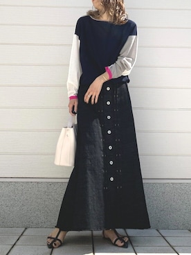 Q♥Officialさん（レディース・155cm）の春コーディネート