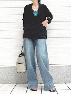 Q♥Officialさん（レディース・155cm）の秋コーディネート