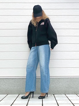 「Q（キュー）のアイテム」を使った、Q♥Officialさん（レディース・155cm）の夏コーディネート