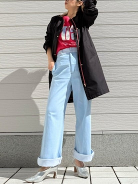 Q♥Officialさん（レディース・155cm）の春コーディネート