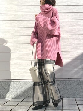 Q♥Officialさん（レディース・155cm）の冬コーディネート