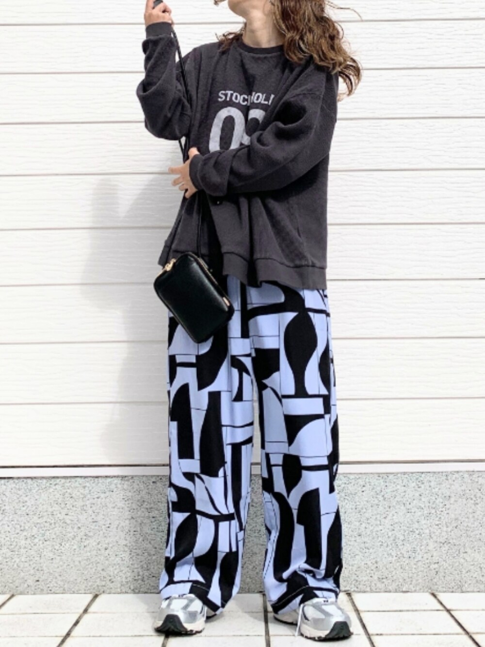 Q（キュー）の「ジオメトリック柄パンツ（その他パンツ）」 - WEAR
