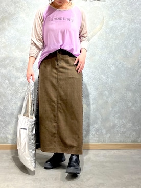 Q♥Officialさん(レディース・157cm)の秋コーディネート