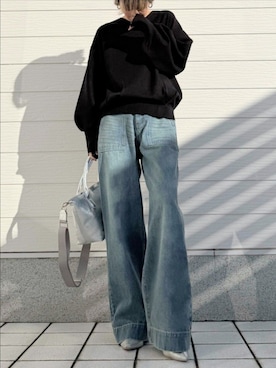 Q♥Officialさん（レディース・155cm）の冬コーディネート