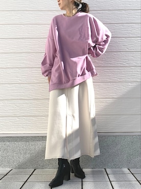 Q♥Officialさん（レディース・155cm）の冬コーディネート