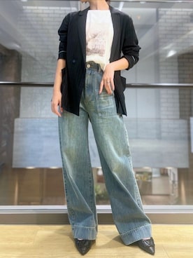 Q♥Officialさん（レディース・153cm）の秋コーディネート