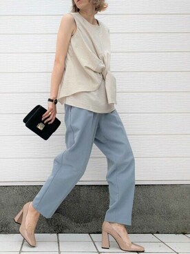 Q♥Officialさん（レディース・155cm）の夏コーディネート