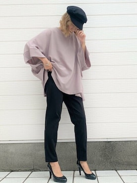 Q♥Officialさん(レディース・155cm)の秋コーディネート