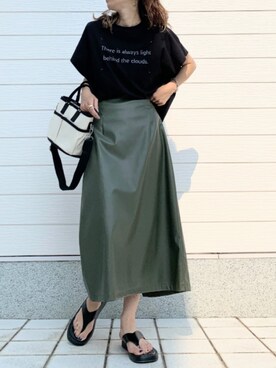 Q♥Officialさん（レディース・155cm）の夏コーディネート