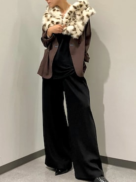 「Q（キュー）のアイテム」を使った、Q♥Officialさん（レディース・160cm）の秋コーディネート