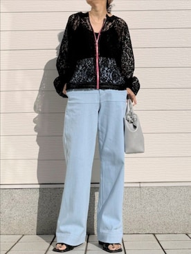 Q♥Officialさん（レディース・155cm）の春コーディネート