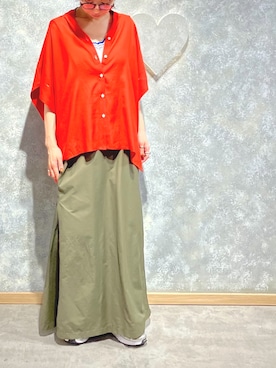 Q♥Officialさん(レディース・164cm)の夏コーディネート