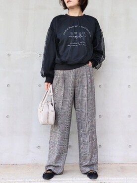 Q♥Officialさん（レディース・160cm）の秋コーディネート