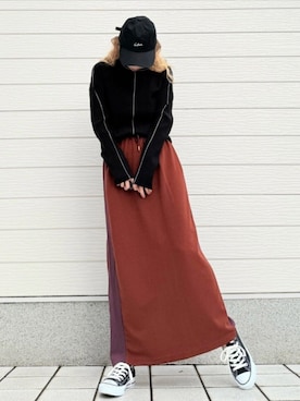 Q♥Officialさん(レディース・155cm)の秋コーディネート