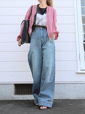 Q♥Officialさん(レディース・155cm)の秋コーディネート