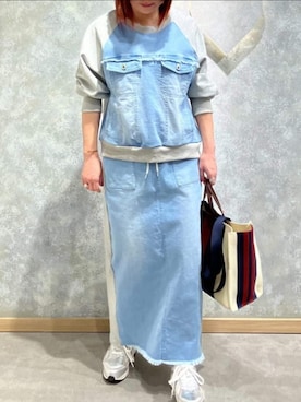 「Q（キュー）のアイテム（バッグ）」を使った、Q♥Officialさん（レディース・151cm）の冬コーディネート