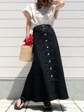 Q♥Officialさん（レディース・155cm）の夏コーディネート