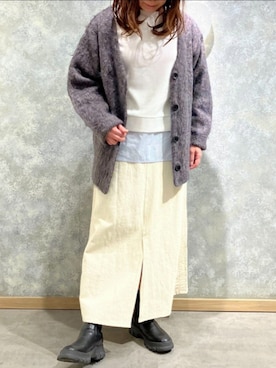 Q♥Officialさん（レディース・157cm）の冬コーディネート