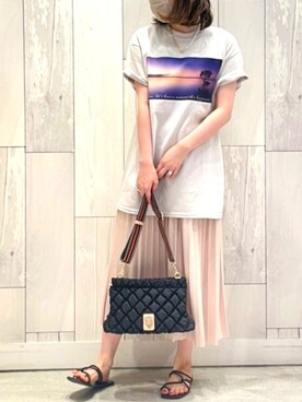 Q♥Officialさん（レディース・154cm）の夏コーディネート