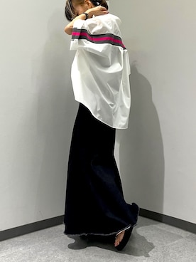 Q♥Officialさん(レディース・154cm)の夏コーディネート