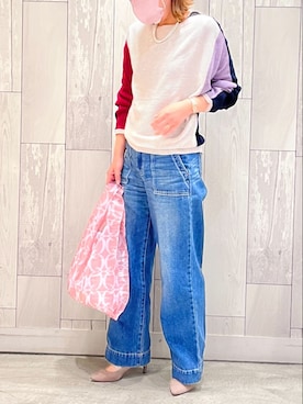 Q♥Officialさん（レディース・157cm）の冬コーディネート