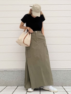 「刺繍」｜Q♥Officialさん（レディース・155cm）の夏コーディネート