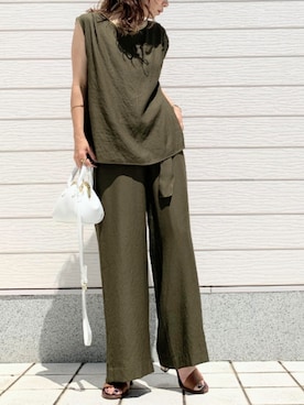 Q♥Officialさん(レディース・155cm)の夏コーディネート