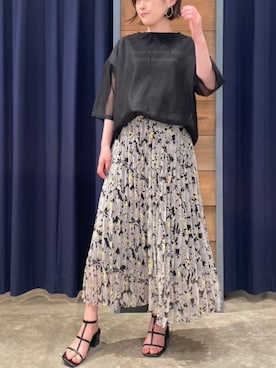 Q♥Officialさん（レディース・161cm）の夏コーディネート