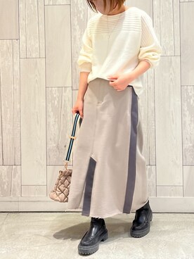 Q♥Officialさん(レディース・154cm)の冬コーディネート