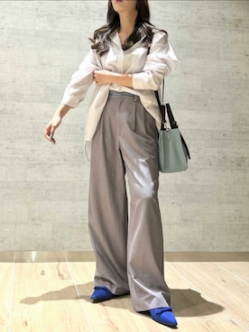 「Q（キュー）のアイテム」を使った、Q♥Officialさん（レディース・153cm）の冬コーディネート