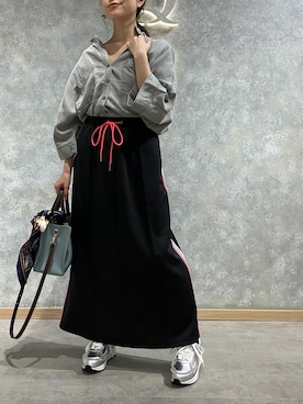 「Q（キュー）のアイテム」を使った、Q♥Officialさん（レディース・152cm）の春コーディネート