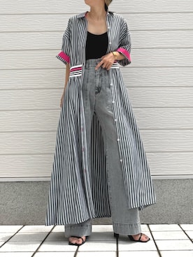 Q♥Officialさん(レディース・155cm)の夏コーディネート
