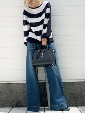 「Yves Saint Laurent（イヴサンローラン）のアイテム」を使った、Q♥Officialさん（レディース・155cm）の夏コーディネート