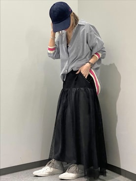 Q♥Officialさん（レディース・154cm）の春コーディネート