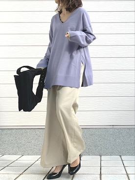 Q♥Officialさん（レディース・155cm）の冬コーディネート