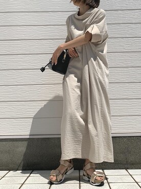 「Yves Saint Laurent（イヴサンローラン）のアイテム」を使った、Q♥Officialさん（レディース・155cm）の春コーディネート