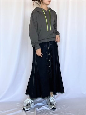 Q♥Officialさん（レディース・153cm）の冬コーディネート