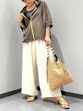 Q♥Officialさん(レディース・160cm)の夏コーディネート
